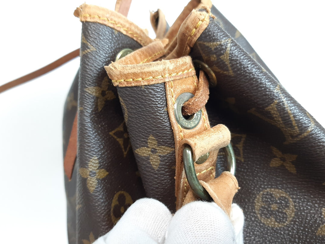 Louis Vuitton Monogram Noe Schultertasche Handtasche Braun M42224 A28814