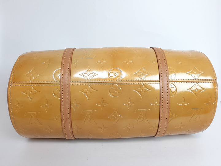 Louis Vuitton Vernis Bedford Handtasche M91006 Vernis Monogram Gelb VI10107