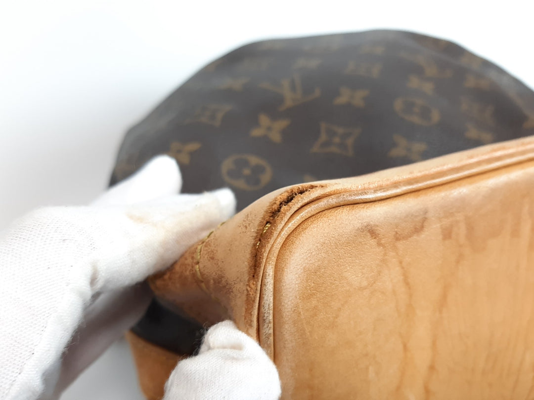 Louis Vuitton Monogram Noe Schultertasche Handtasche Braun M42224 A288110