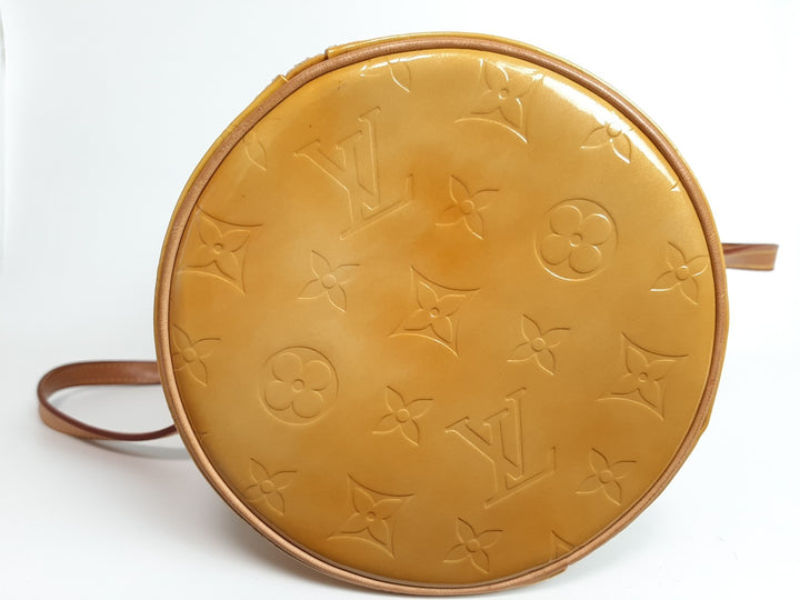 Louis Vuitton Vernis Bedford Handtasche M91006 Vernis Monogram Gelb VI10103