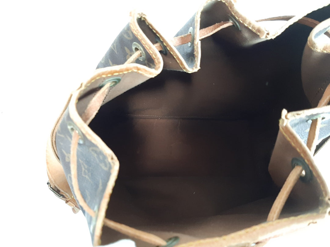 Louis Vuitton Monogram Noe Schultertasche Handtasche Braun M42224 A288112