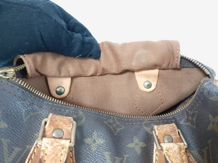 Louis Vuitton Monogram Speedy 25 M41528 Boston Bag Hand Bag SP035510