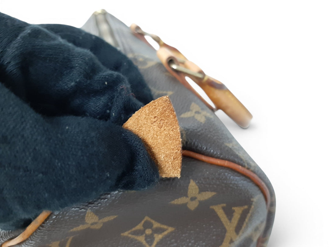Louis Vuitton Monogram Speedy 25 M41528 Boston Bag Hand Bag TH09577