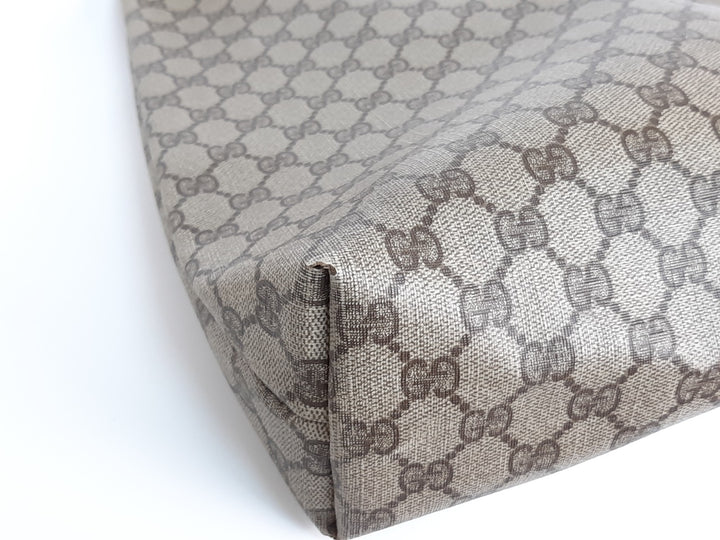 Gucci Sherry Line Tote Bag Shoulder Bag GG Pattern Brown PVC Leather3