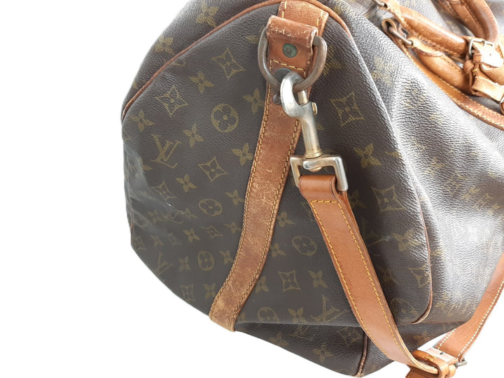 LOUIS VUITTON Monogram Keepall Bandouliere 60 Boston Bag M41412 LV Auth4
