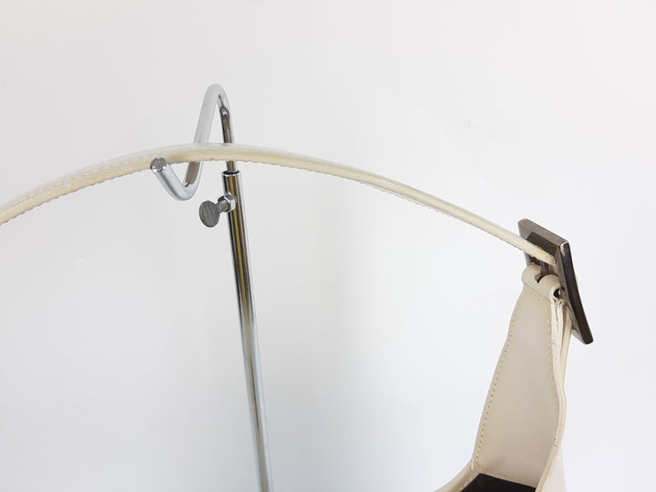 Gucci Jackie GG Canvas Handbag One Shoulder Tote Bag White Silver Hardware5
