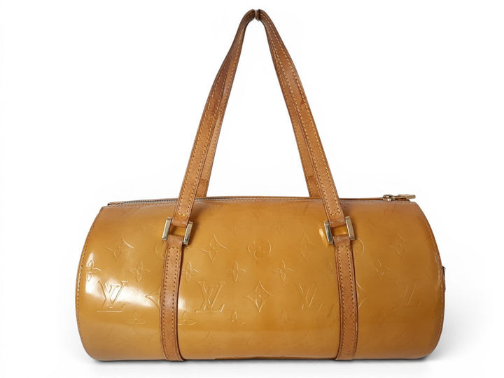 Louis Vuitton Vernis Bedford Hand Bag M91006 Vernis Monogram Yellow Louis TH19181