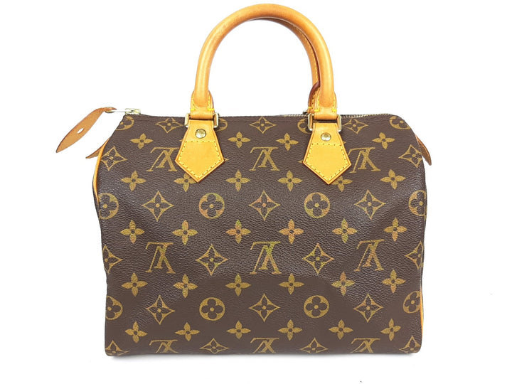 Louis Vuitton Monogram Speedy 25 M41528 Boston Bag Hand Bag SP09191
