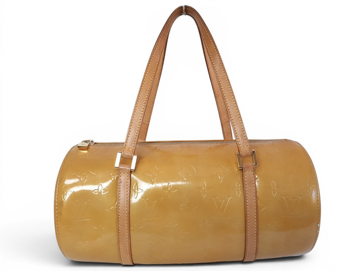 Louis Vuitton Vernis Bedford Hand Bag M91006 Vernis Monogram Yellow Louis VI19180