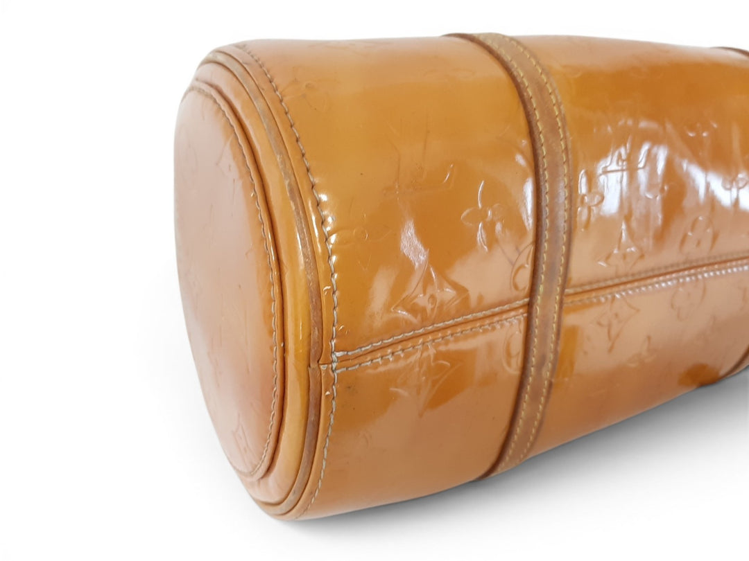 Louis Vuitton Vernis Bedford Hand Bag M91006 Vernis Monogram Yellow7
