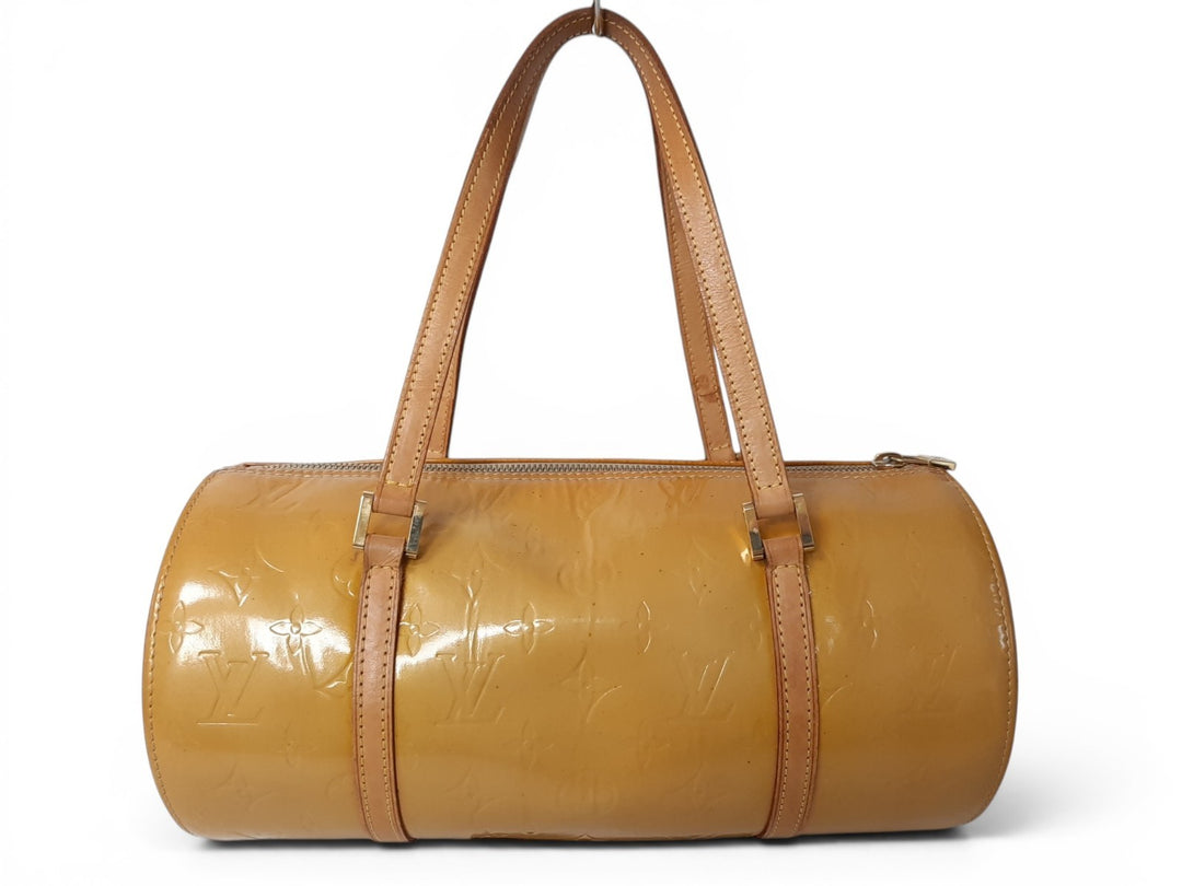 Louis Vuitton Vernis Bedford Hand Bag M91006 Vernis Monogram Yellow Louis VI19183