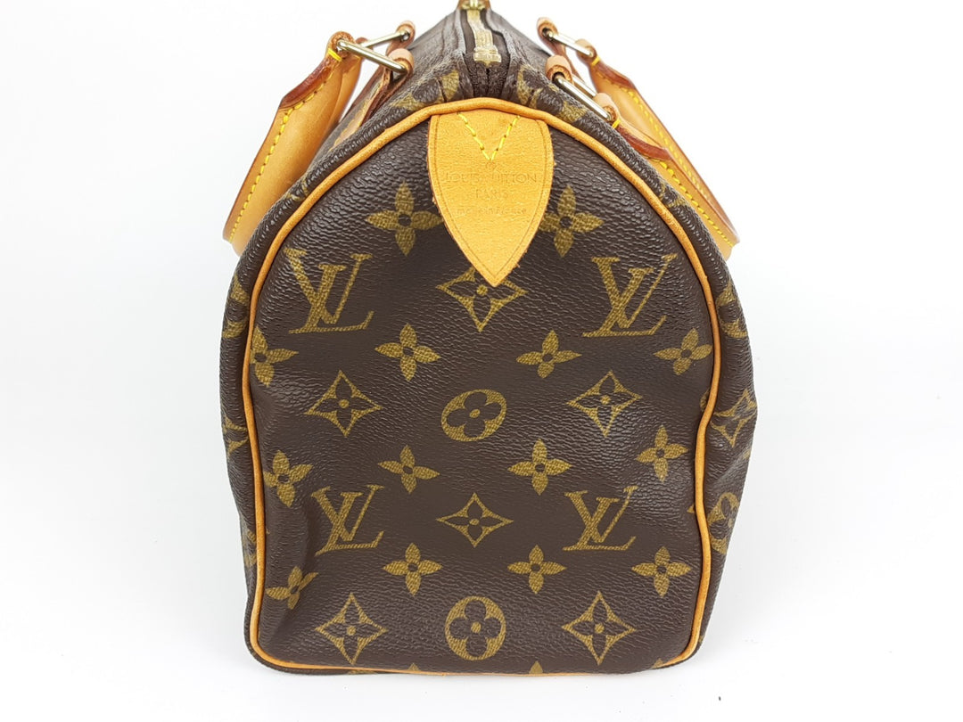 Louis Vuitton Monogram Speedy 25 M41528 Boston Bag Hand Bag SP09195