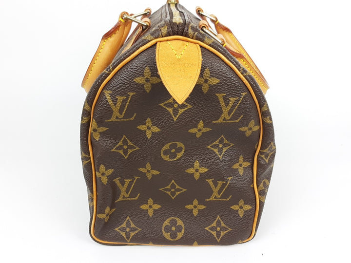 Louis Vuitton Monogram Speedy 25 M41528 Boston Bag Hand Bag SP09195
