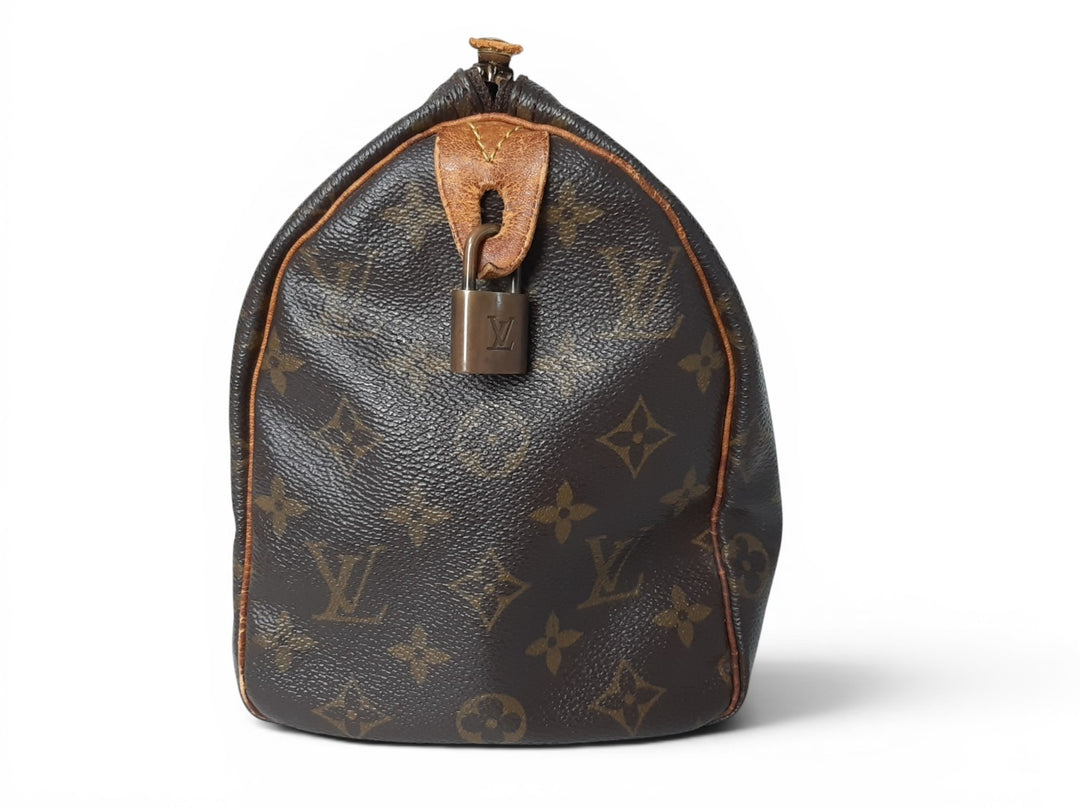 Louis Vuitton Monogram Speedy 25 M41528 Boston Bag Hand Bag SP03553