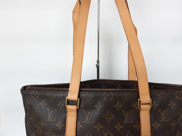 Louis Vuitton Cabas M51151 Monogram Canvas Brown Shoulder Bag AR09392