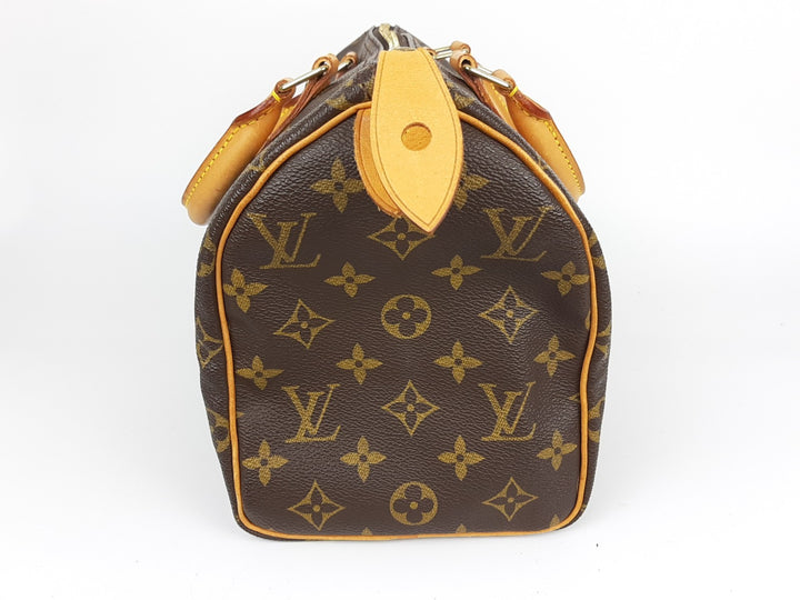 Louis Vuitton Monogram Speedy 25 M41528 Boston Bag Hand Bag SP09196