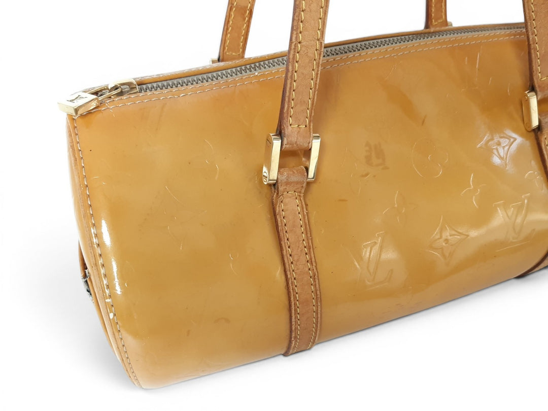 Louis Vuitton Vernis Bedford Hand Bag M91006 Vernis Monogram Yellow Louis TH191810