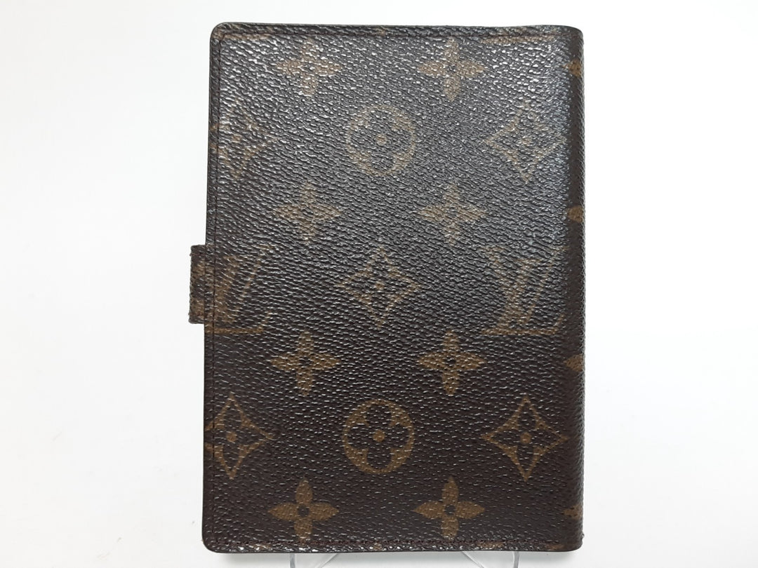 Louis Vuitton LV Agenda PM R20005 Notebook Cover Monogram Brown CA00311