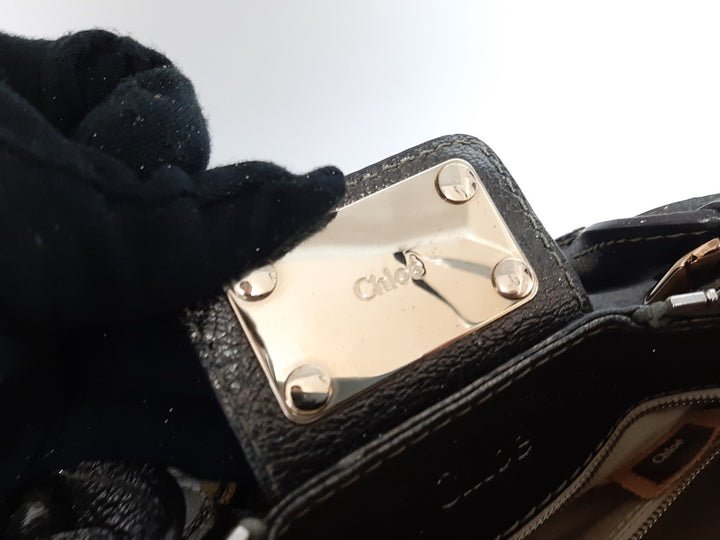 Chloe Paddington Dark Brown Bronze Glod Padlock Key Hand Shoulder Bag Dust Bag14