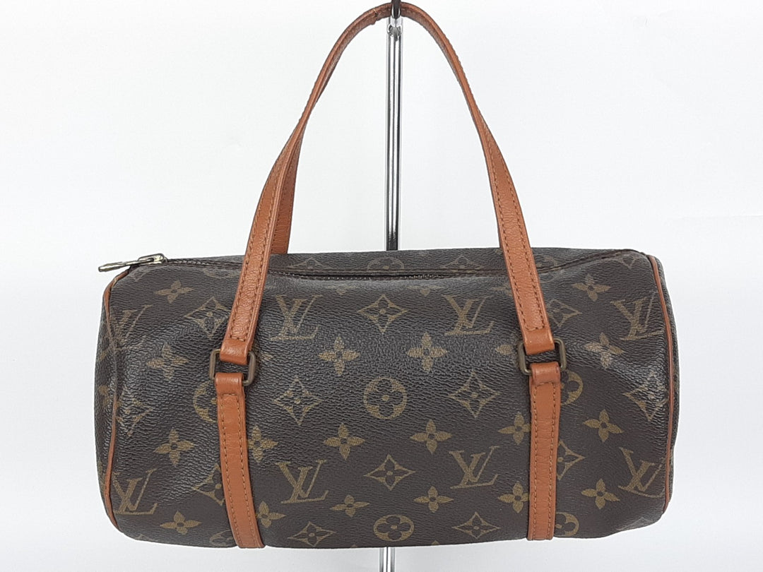 Louis Vuitton Monogram Papillon 26 M51366 Handbag Brown Women's0