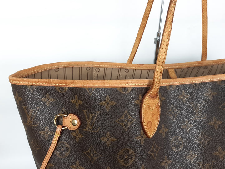 Louis Vuitton Monogram Neverfull GM M40157 Tote Hand Bag LV Auth FL41814