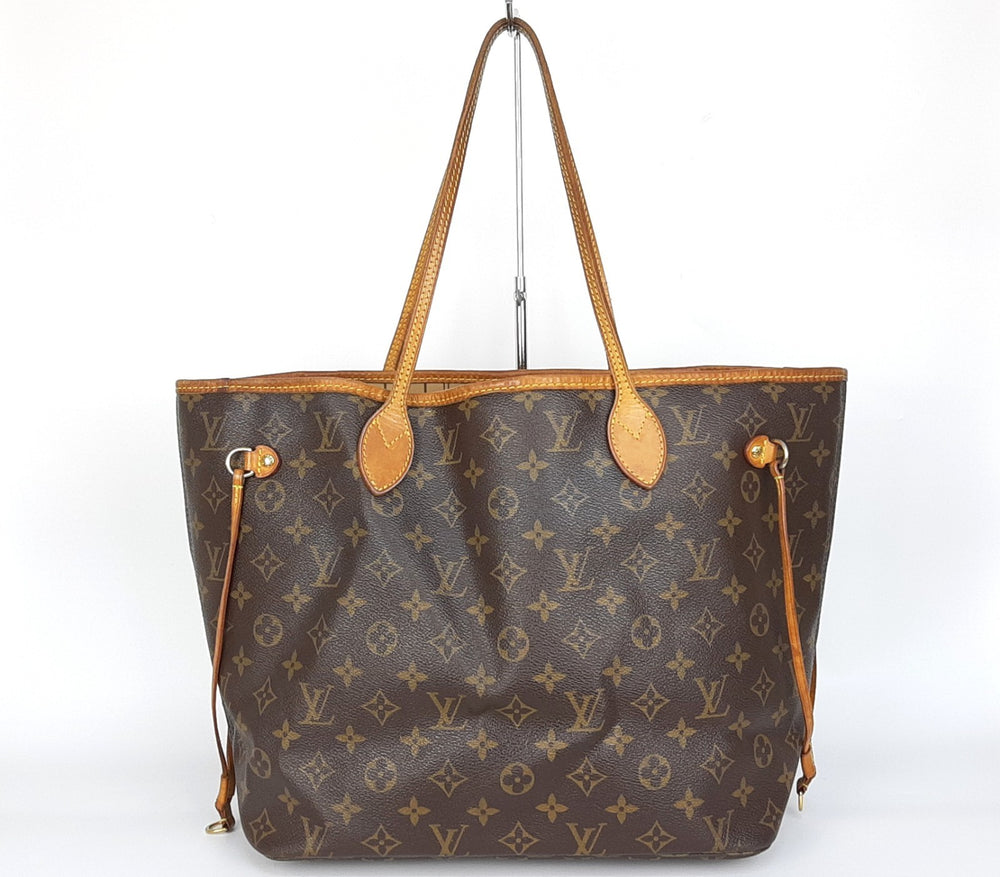 Louis Vuitton Monogram Neverfull MM M40156 Shoulder Bag Brown AR10981