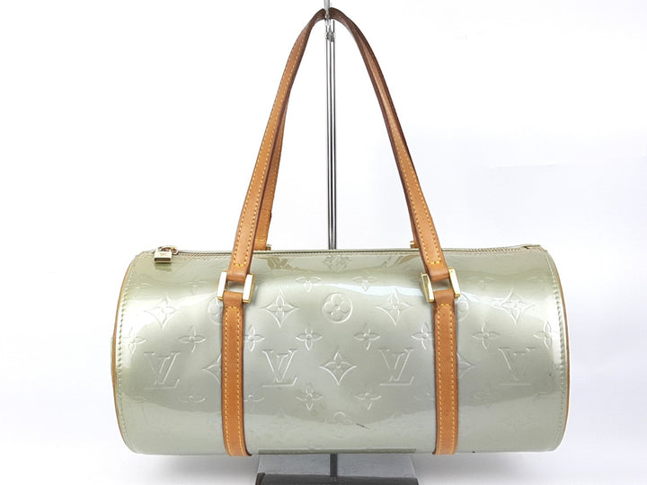 Louis Vuitton Vernis Bedford Hand Bag Vernis Monogram M91331 VI0051 Gray Green0