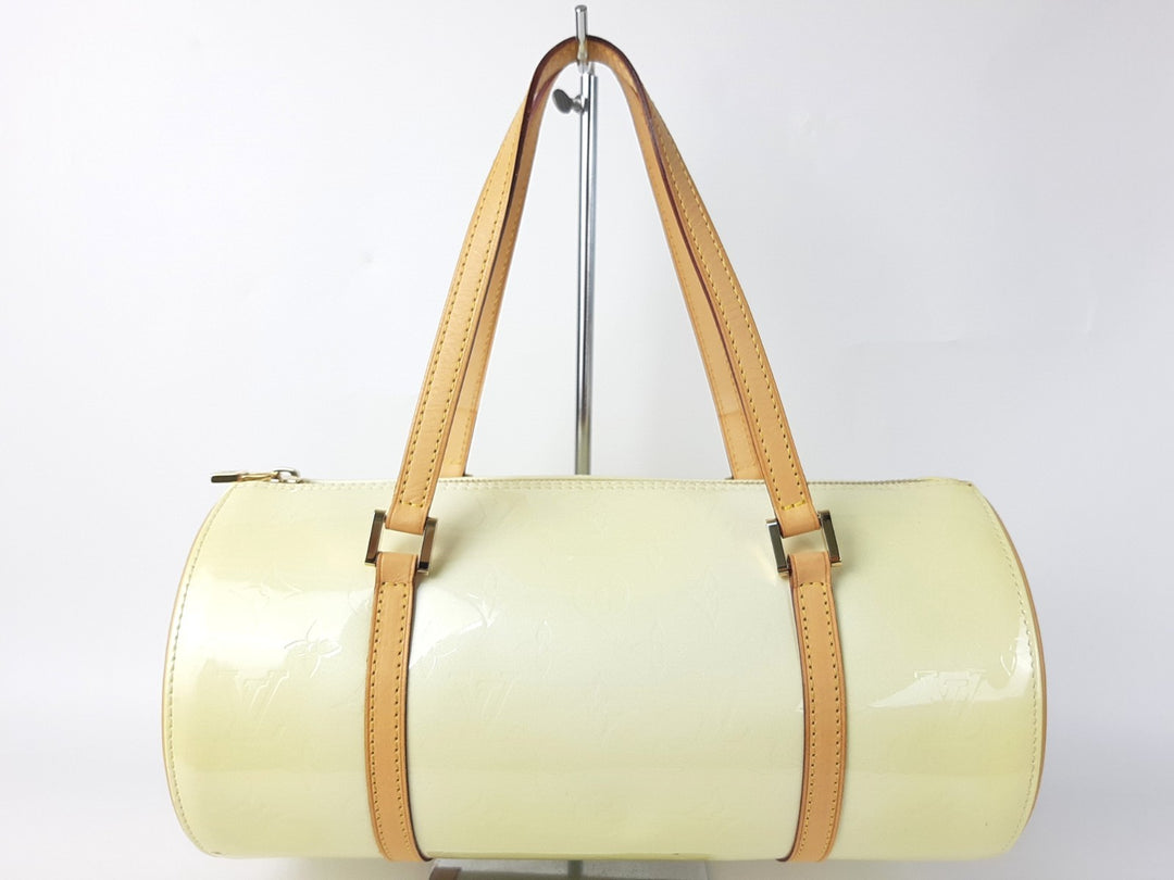 Louis Vuitton Vernis Bedford Hand Bag M91006 Vernis Monogram Yellow VI40070
