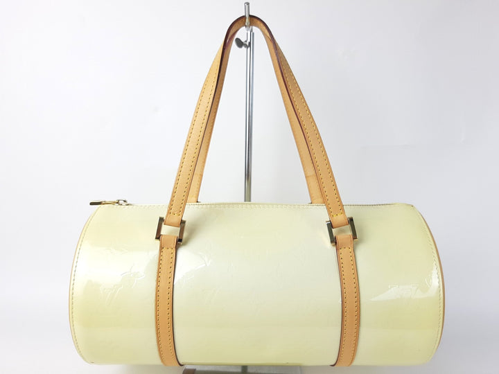 Louis Vuitton Vernis Bedford Hand Bag M91006 Vernis Monogram Yellow VI40070