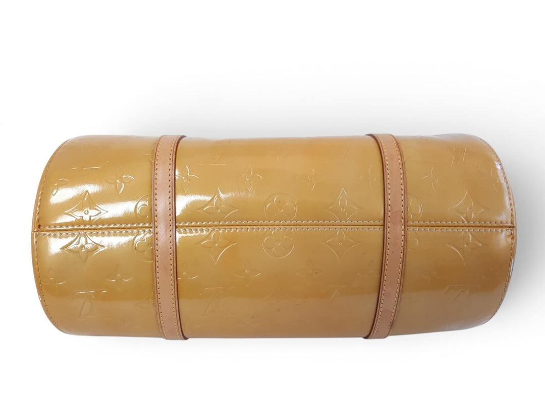 Louis Vuitton Vernis Bedford Hand Bag M91006 Vernis Monogram Yellow Louis VI19186