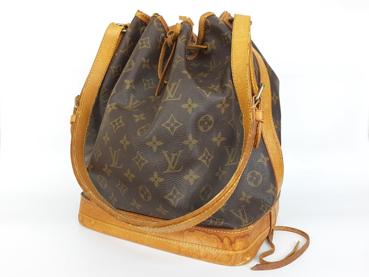 Louis Vuitton Monogram Noe GM Shoulder Bag Hand Bag Brown M42224 AR0