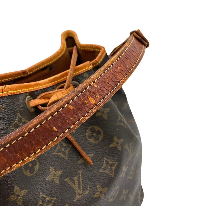 Louis Vuitton Petit Noe M42226 LV Shoulder Bag Brown Monogram PVC Women's12