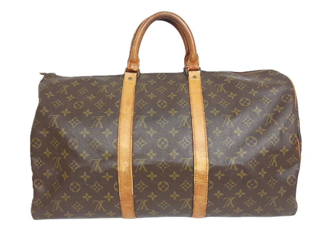 Louis Vuitton Monogram Keepall 50 M41426 Boston Bag SD Authentic1