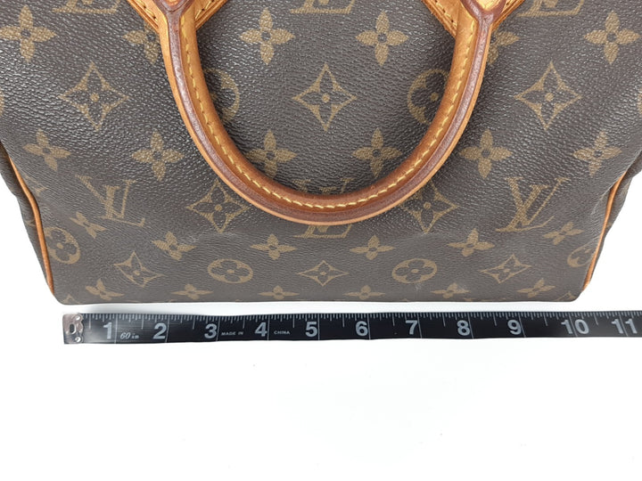 Louis Vuitton Monogram Speedy 25 M41528 Boston Bag Hand Bag SP007414