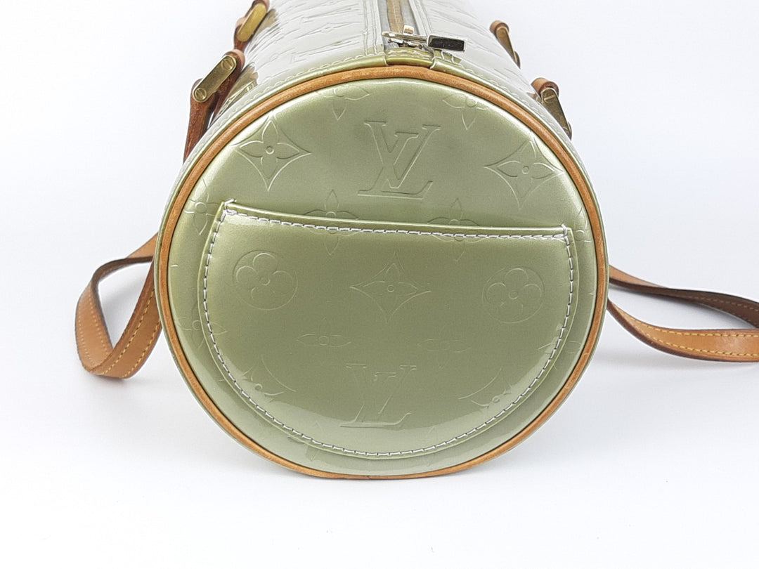 Louis Vuitton Vernis Bedford Hand Bag Vernis Monogram M91331 VI0051 Gray Green8