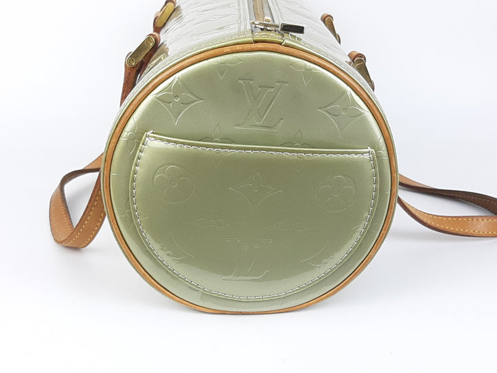 Louis Vuitton Vernis Bedford Hand Bag Vernis Monogram M91331 VI0051 Gray Green8