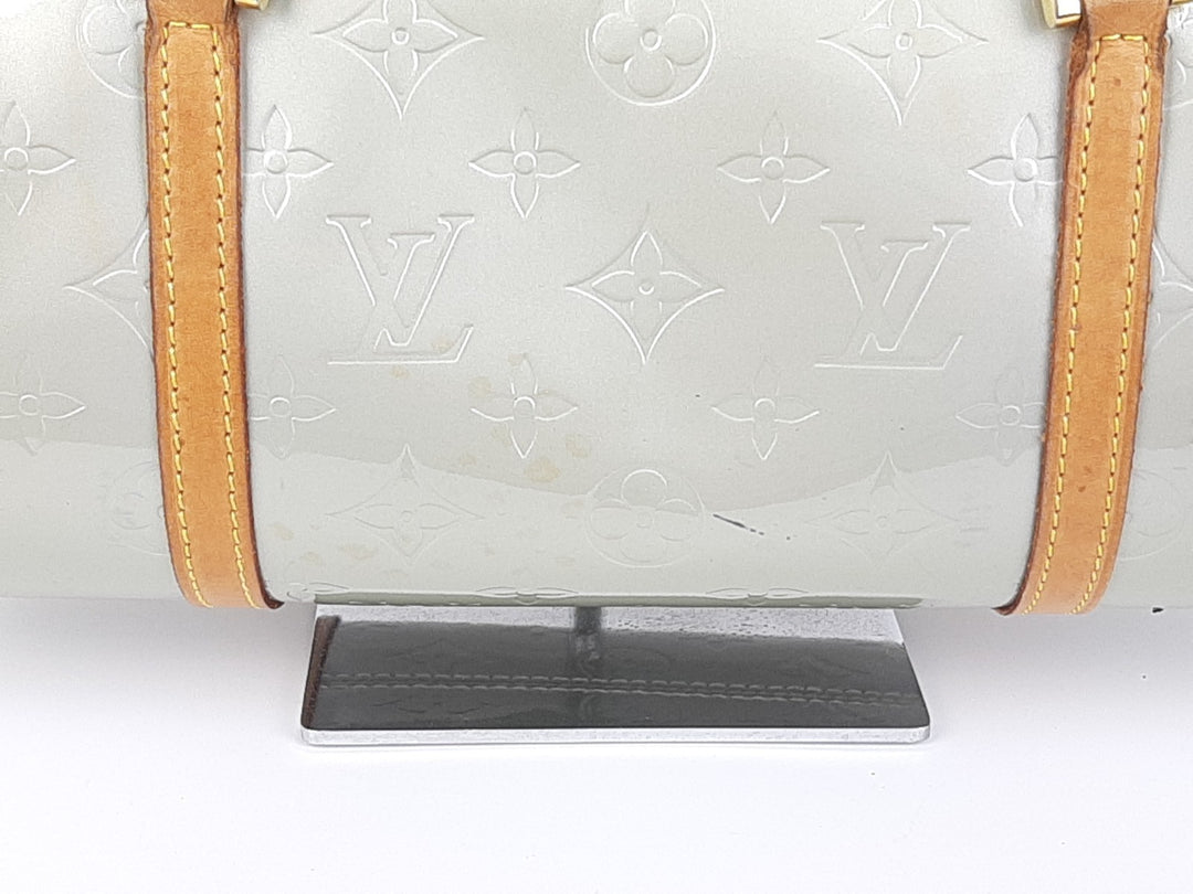Louis Vuitton Vernis Bedford Hand Bag Vernis Monogram M91331 VI0051 Gray Green2