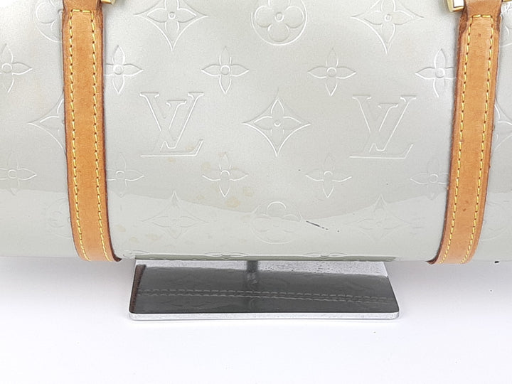 Louis Vuitton Vernis Bedford Hand Bag Vernis Monogram M91331 VI0051 Gray Green2