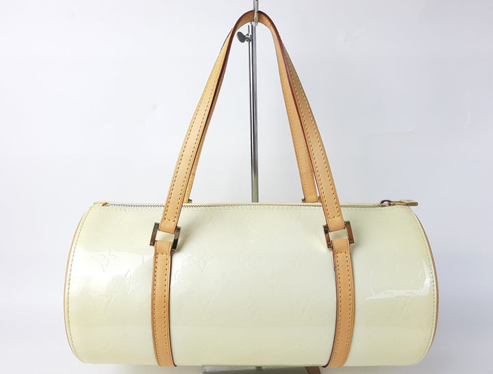 Louis Vuitton Vernis Bedford Hand Bag M91006 Vernis Monogram Yellow VI40071
