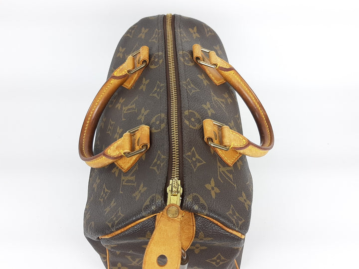 Louis Vuitton Monogram Speedy 25 M41528 Boston Bag Hand Bag SP00745