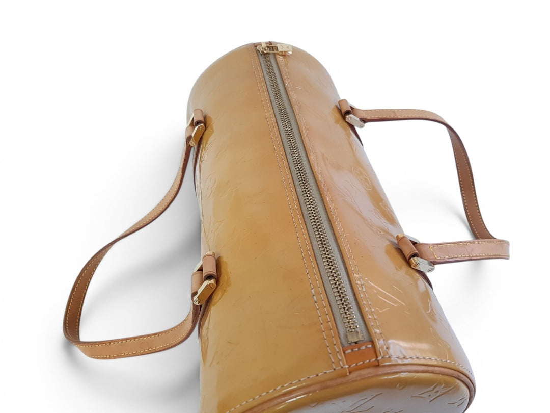 Louis Vuitton Vernis Bedford Hand Bag M91006 Vernis Monogram Yellow Louis VI19185