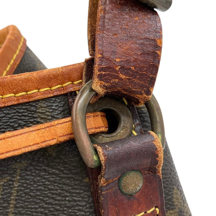 Louis Vuitton Petit Noe M42226 LV Shoulder Bag Brown Monogram PVC Women's13