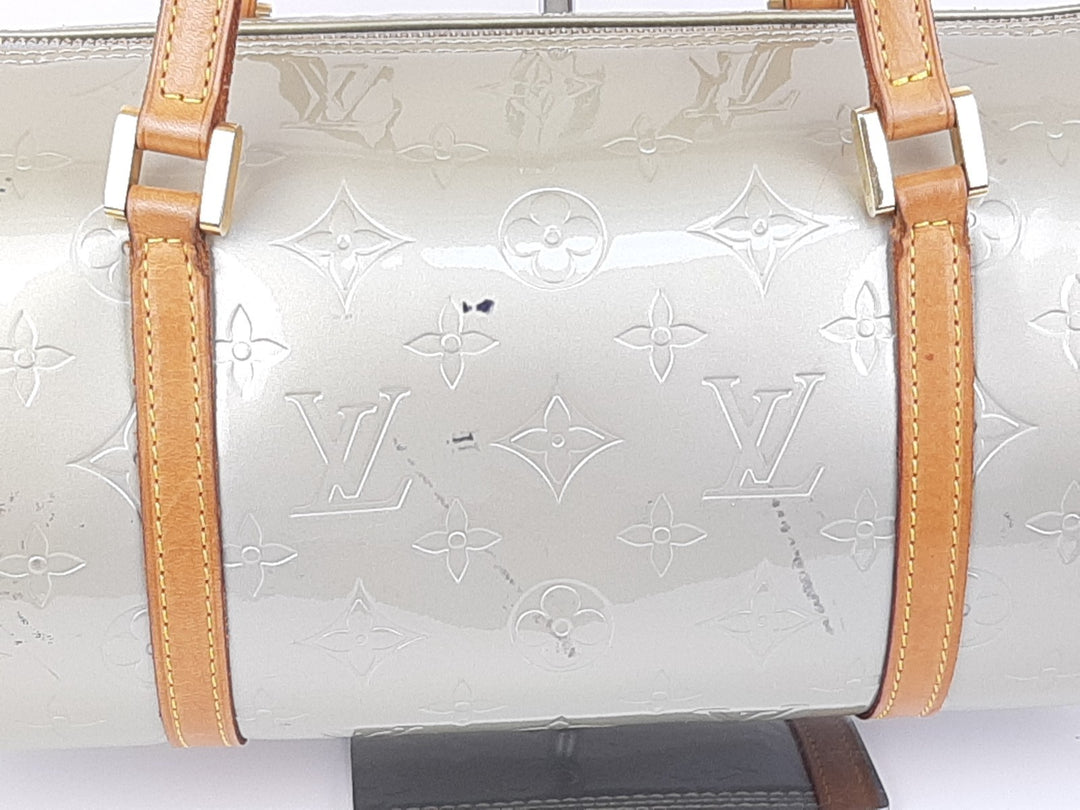 Louis Vuitton Vernis Bedford Hand Bag Vernis Monogram M91331 VI0051 Gray Green3