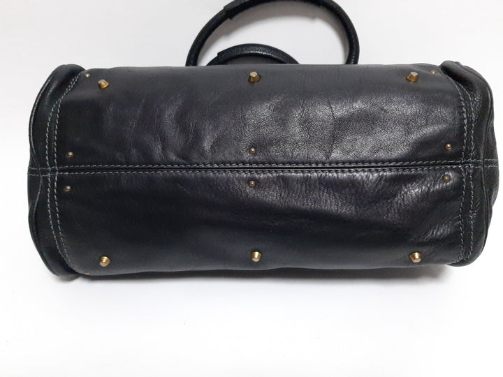 Chloe Paddington Black Glod Padlock Key Women's Hand Shoulder Bag Dust Bag6