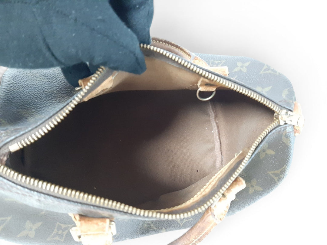 Louis Vuitton Monogram Speedy 25 M41528 Boston Bag Hand Bag SP03558