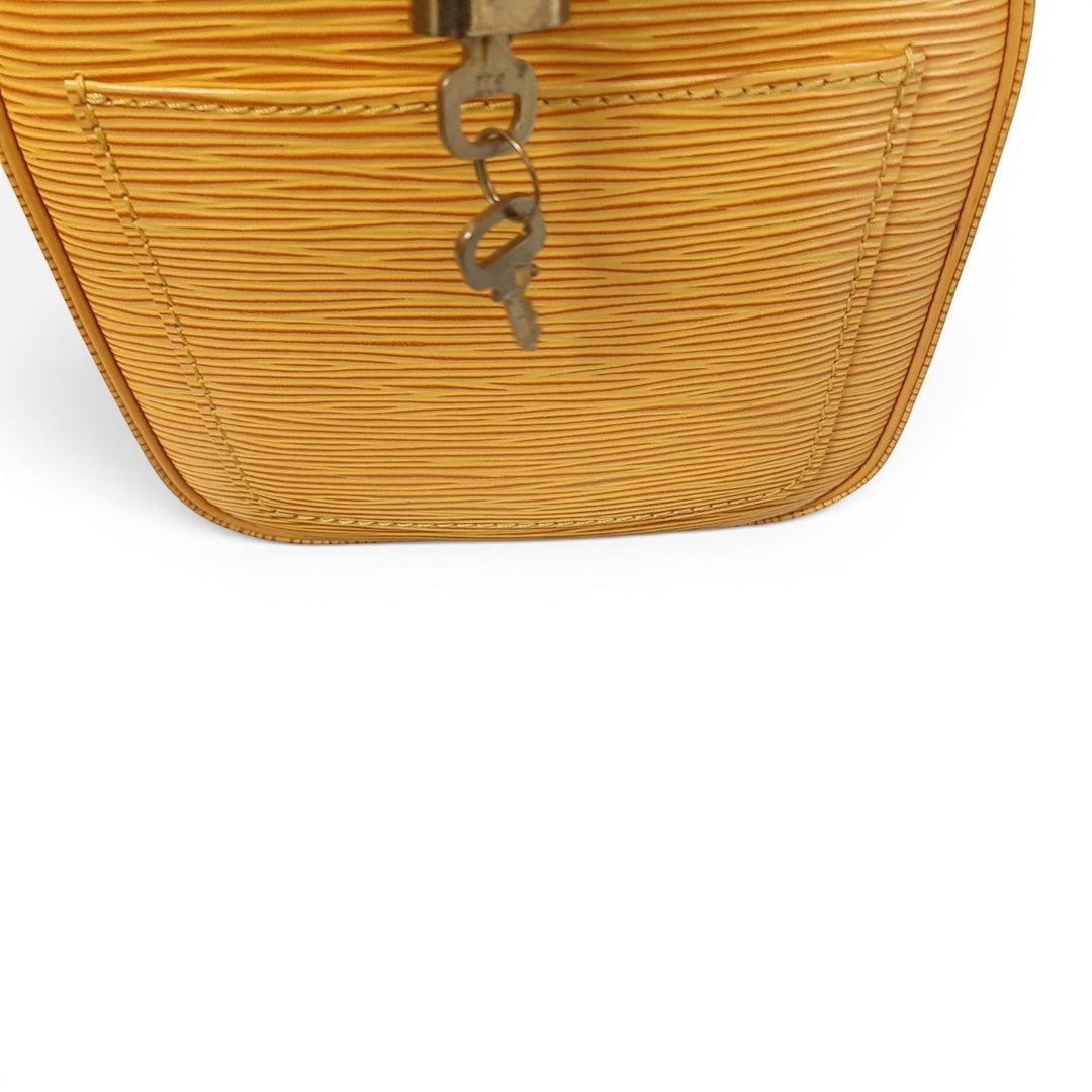 Louis Vuitton Handbag Speedy 25 Epi Leather M43019 Yellow Boston VI1914 Padlock16