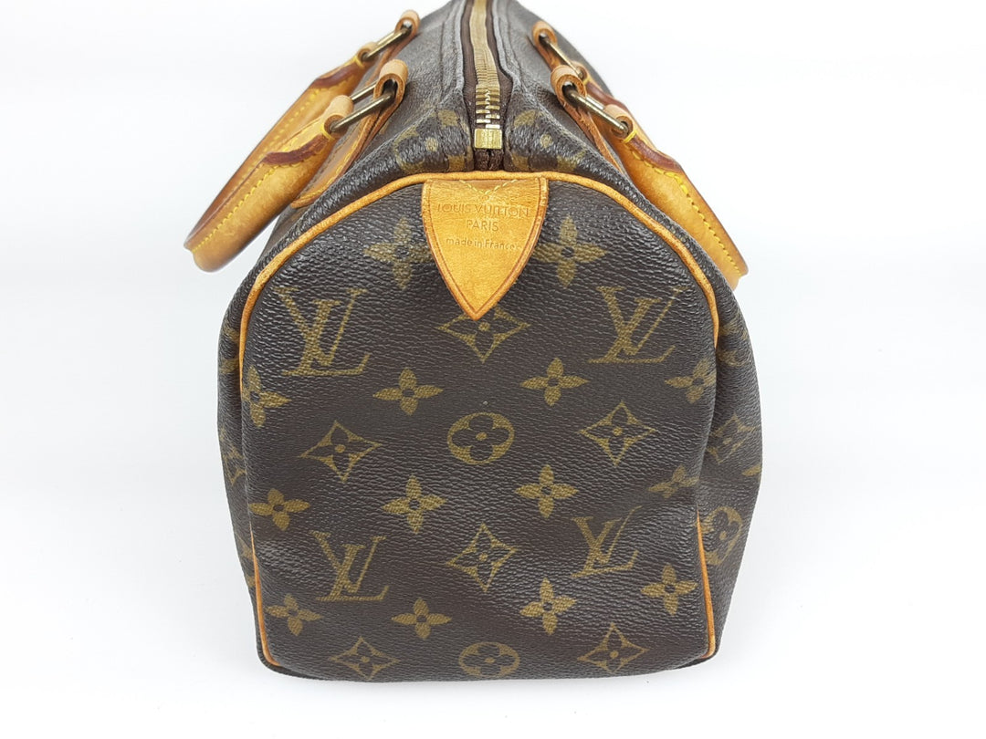 Louis Vuitton Monogram Speedy 25 M41528 Boston Bag Hand Bag SP00747