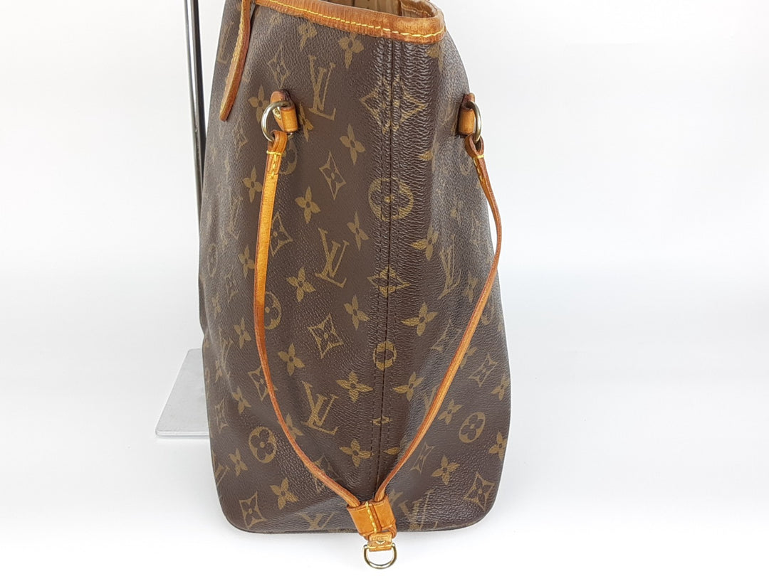 Louis Vuitton Monogram Neverfull MM M40156 Shoulder Bag Brown AR10987