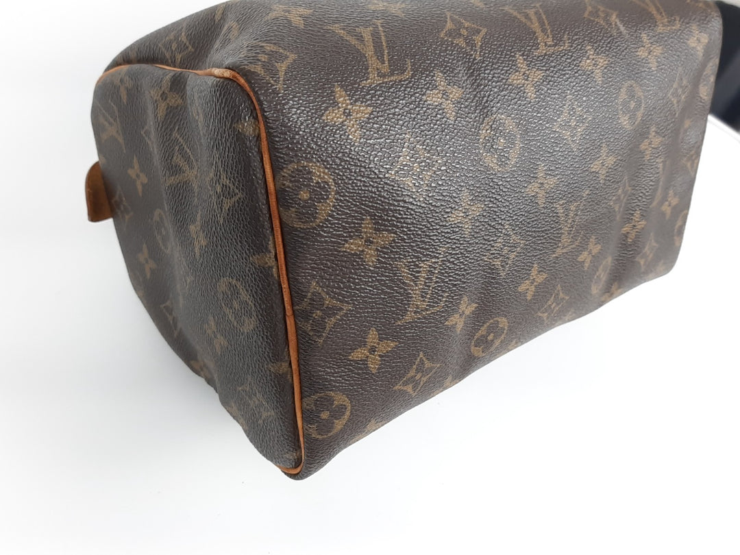 Louis Vuitton Monogram Speedy 25 M41528 Boston Bag Hand Bag SP00749
