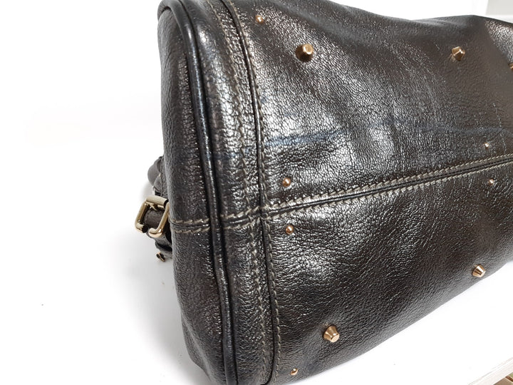 Chloe Paddington Dark Brown Bronze Glod Padlock Key Hand Shoulder Bag Dust Bag10